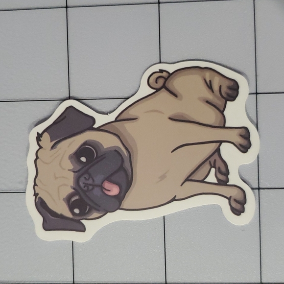 Pug Sticker - Picture 1 of 3